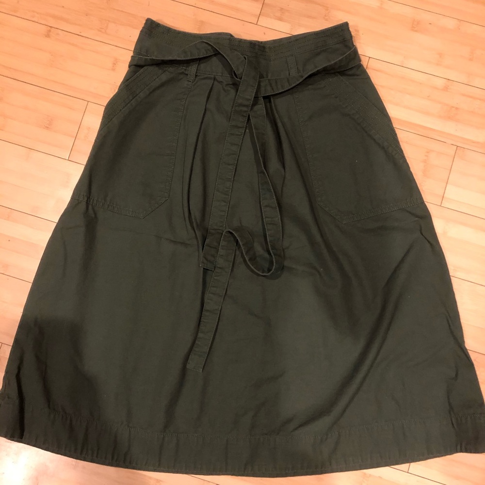 Gap Green Skirt